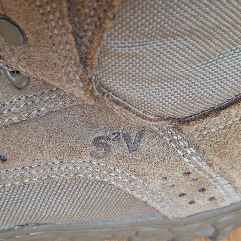Rocky S2V Tactical Military Boot Coyote Brown RKC050 Men's size 8.5 Indoor Wear - Picture 6 of 16